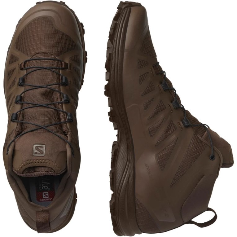 Chocolate Salomon Speed Assault 2 Men's Tactical Boots | PH 29417F